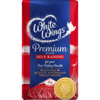 WHITE WINGS SELF RAISING FLOUR 6X2KG