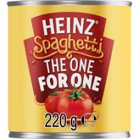 HEINZ SPAGHETTI 24X220G