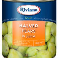 RIVIANA PEAR HALVES 3X3KG