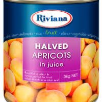RIVIANA APRICOT HALVES 3X3KG