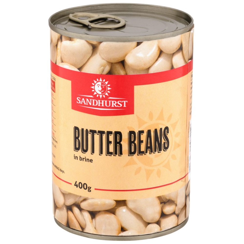 S/H BUTTER BEANS 24X400G