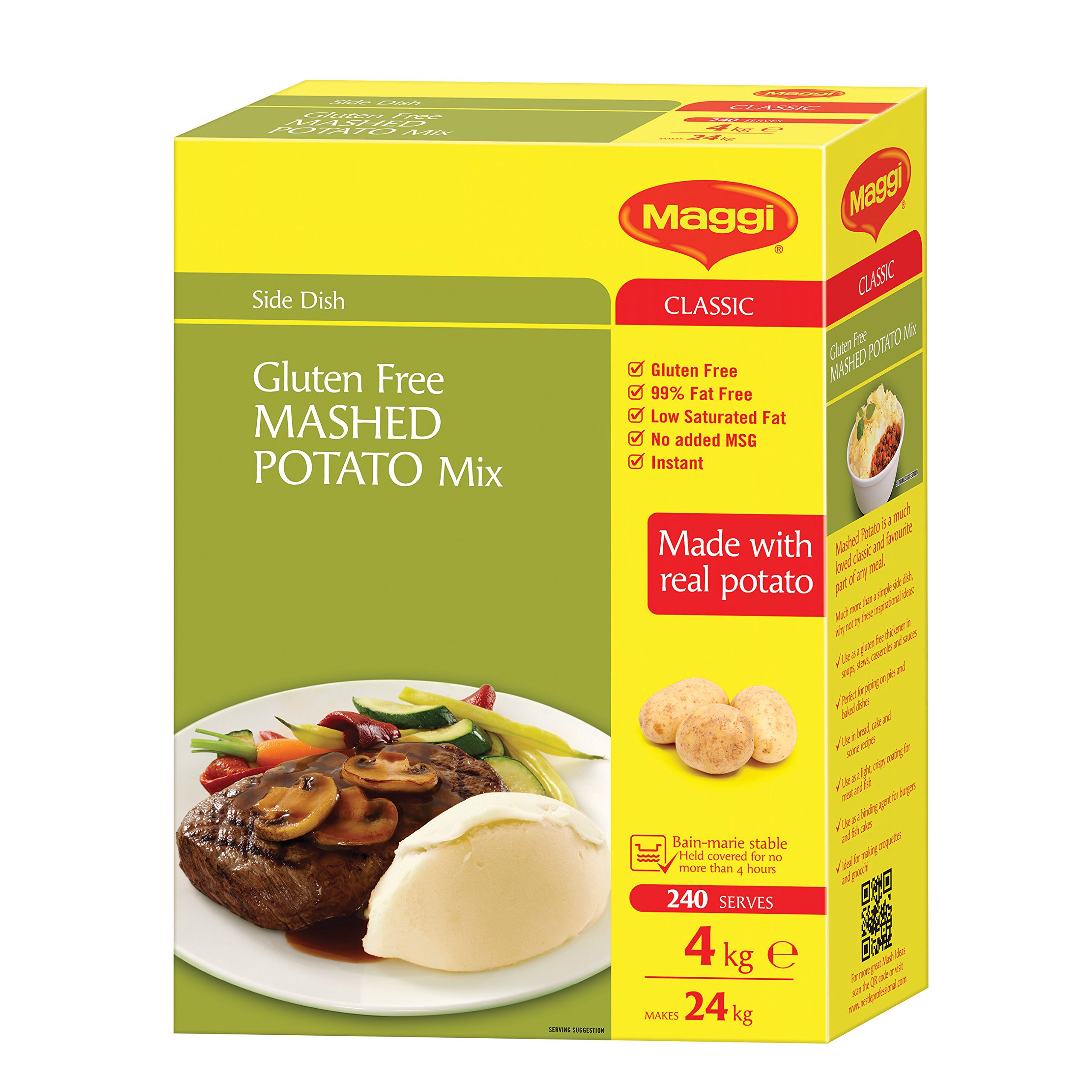 MAGGI MASHED POTATO GF 1X4KG