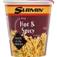 SUIMIN MI GORENG HOT AND SPICY 12X70G