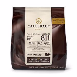 CALLEBAUT DARK CHOCLATE 1X400G