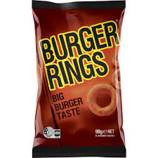BURGER RINGS 18X90G
