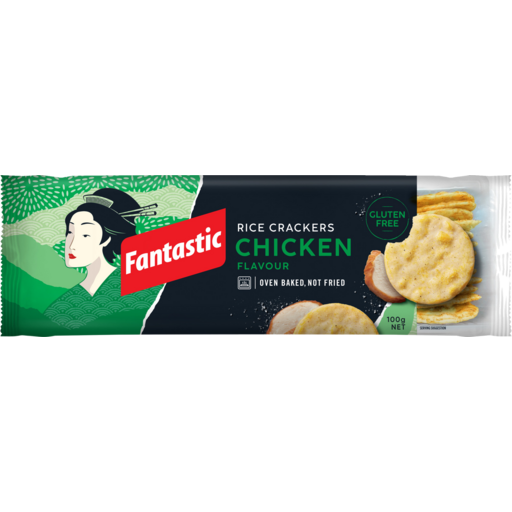 F. RICE CRACKER CHICK 12X100G