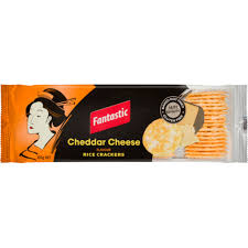 F. RICE CRACKER CHEESE 12X100G