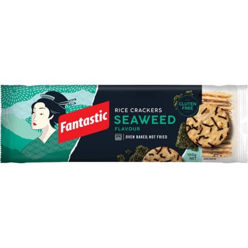 F. R/CRACKER SEAWEED 12X100G