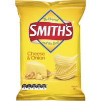 CRINKLE CUT CHEESE+ONION 12X17