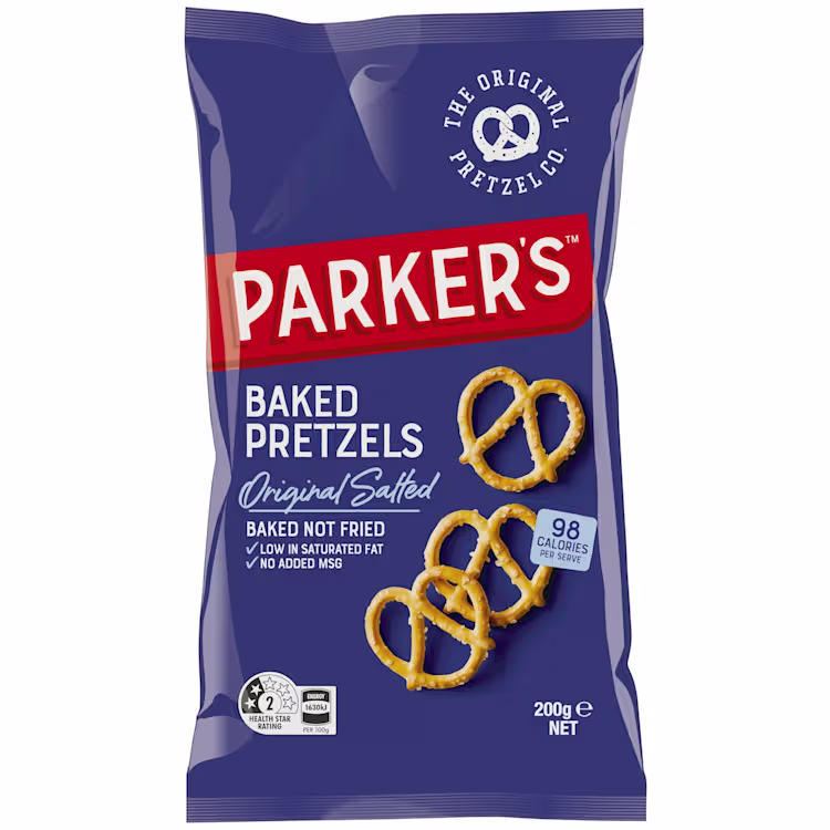 PARKERS PRETZELS TWISTS12X200G
