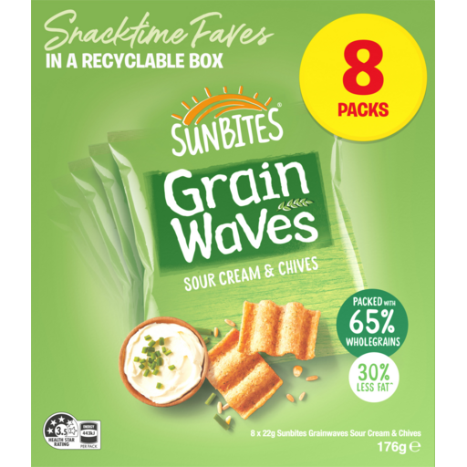 SB GW S/CREAM & CHIVES 8X176G