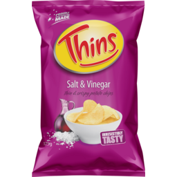 THINS SALT & VINEGAR 12X175G