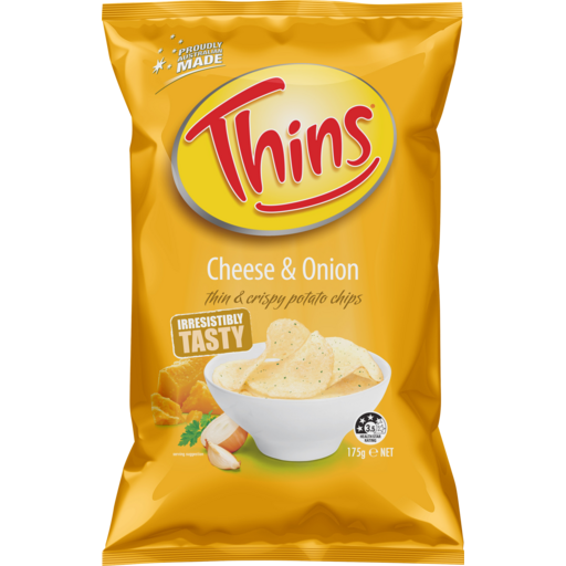 THINS CHS & ONION 12X175G
