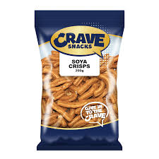 CRAVE SOYA CRISP PLAIN 10X200G