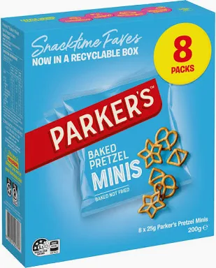 PARKERS PRETZEL 8X200G(25EA)