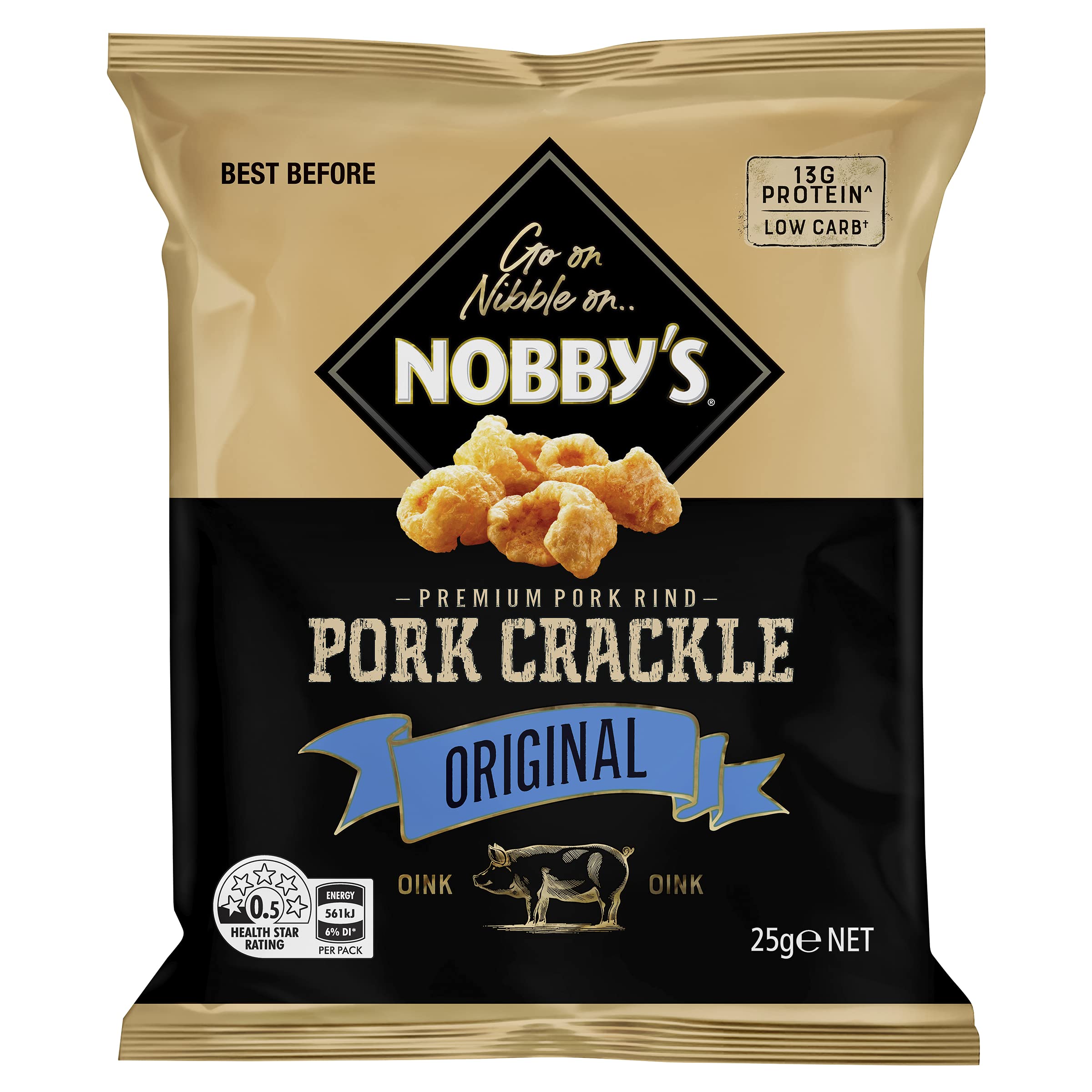 NOBBYS PORK CRACKLE 20X25G