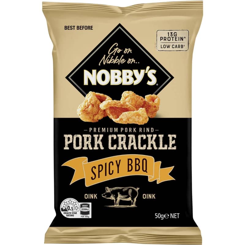 NOBBYS CRACKLE BBQ12X50G