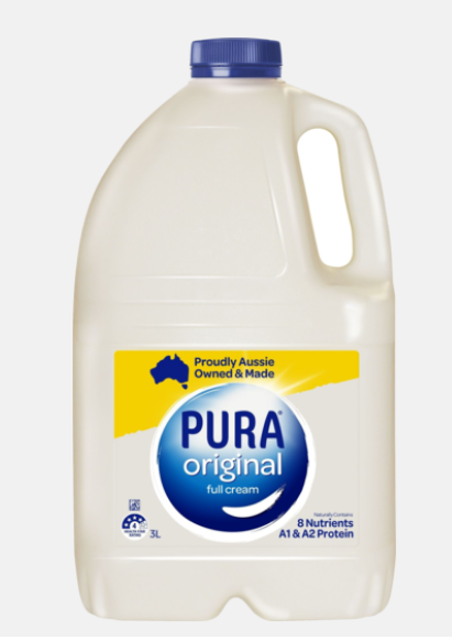PURA WHITE BOTTLE 6X3LT