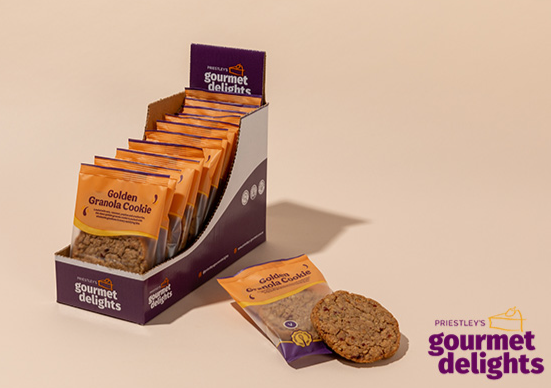 PRIEST. GOLDEN GRANOLA COOKIE VEGAN 6X(11X64G)