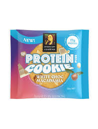BB PROTEIN PLUS COOKIE - WHT CHOC MACADAMIA 10 INNER X (12PC X 60G)
