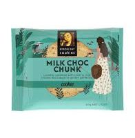 BB SINGLE WRAP CAFE COOKIE - MILK CHOC CHUNK 12 INNER X (12PC X 60G)