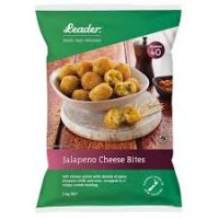 LEADER JALAPENO CHEESE BITES 25G 6X1KG