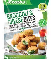 LEADER BROCOLLI & CHEESE BITES 35G 6X1KG