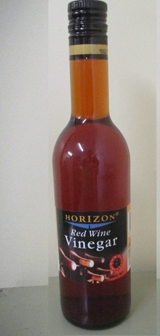 HORIZON RED WINE VINEGAR 6X500ML