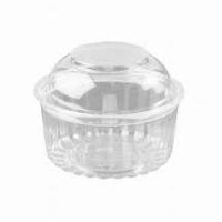 8OZ/245ML DOME LID SHOWBOWL 5SLV X 50PC