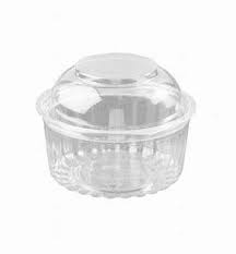 8OZ/245ML DOME LID SHOWBOWL 5SLV X 50PC