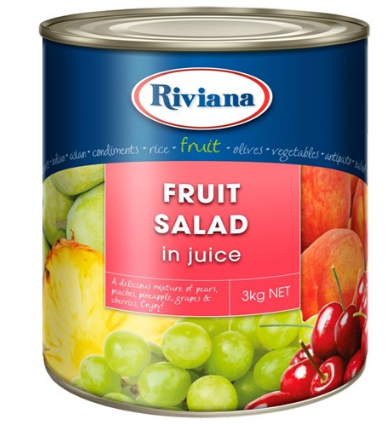 RIVIANA FRUIT SALAD 3X3KG