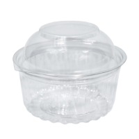 12OZ DOME LID SHOWBOWL 5SLV X 50PC
