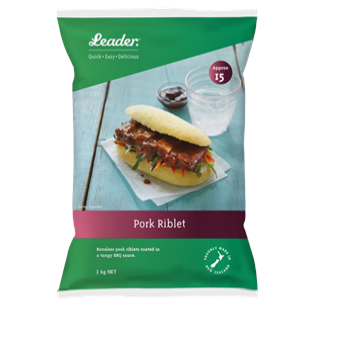 LEADER PORK RIBLET Approx (100G) 4X1.5KG