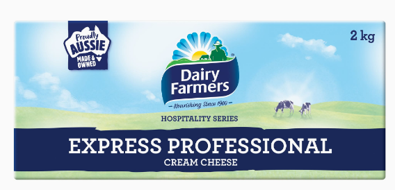 DAIRY FARM EXPRESS PROFESSIONAL CREAM CHEESE 6X2KG