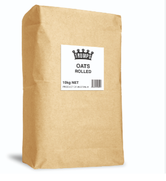 TRUMPS ROLLED OATS 1X10KG