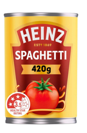 HEINZ SPAGHETTI 24X420G